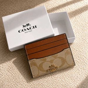 Coach Card Holder