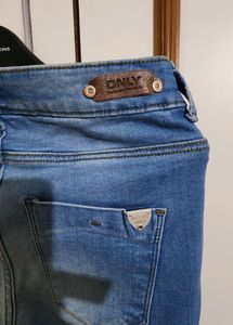 ONLY Blue Faded Skinny Jeans