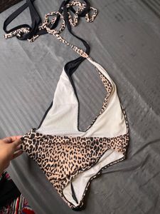 shein Leopard Print Swimsuit
