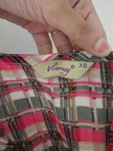 Vintage Plaid Maxi Dress