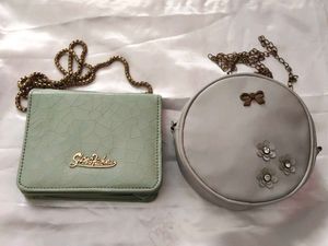 Combo Of 2 Sling Bags + One Free Gift