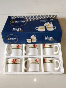 New Somny Mugs Set - Pack of 6