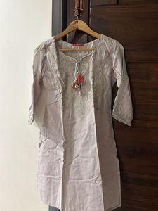Embroidered Tassel Kurta