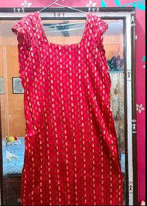 Ethnic Kurta Yellow, Red