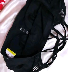 Black Sports Bra
