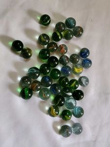 Vintage Glass Marbles Collection( 40 pieces )
