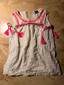Boho Tunic Top with Tassels