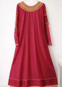 ₹899 Only🔥 Rani Pink Anarkali Kurta Set+Dupatta