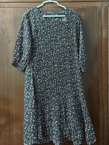 Green Floral Dress