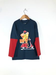 Blue Printed T-Shirt(Boy’s)