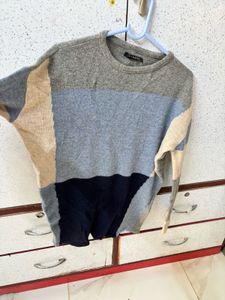 Colorblock Knit Sweater