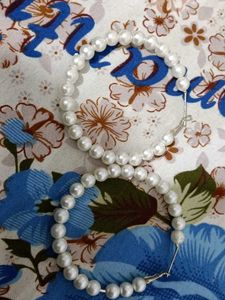Pearl Hoop Earrings