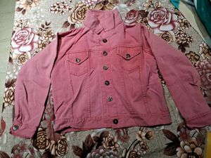 Red Denim Jacket