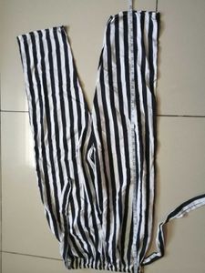 Chic Striped Wide Leg Pants