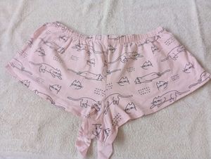 Cute Cat Pajama Shorts