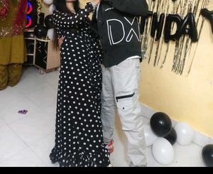 Polka Dot Maxi Dress