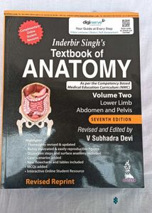 Inderbir Singh's Textbook of Anatomy Vol 2
