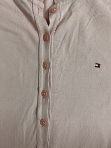Tommy Hilfiger Pastel Pink Polo Shirt - Women