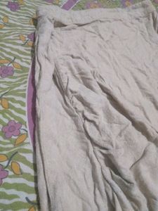 Light Beige Palazzo Pants