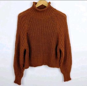 H&M Cozy Knit Turtleneck Sweater