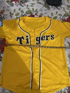 Yellow Tigers Baseball Jersey