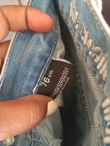 Light Wash Denim Jeans