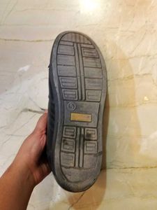 Black Velcro Strap Casual Shoes