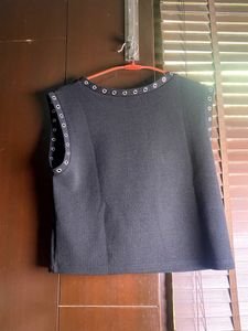 GINGER BRAND CROP TOP🖤