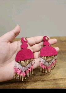 Boho Beaded Dangle Earrings