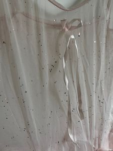 Baby Pink Ruffle Nightwear/partywear