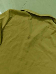 Classic Yellow Short-Sleeve Shirt