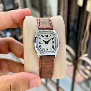 Fossil# For Women# Classic Series# White Textured