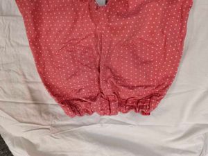 Cute Polka Dot Capri Pants