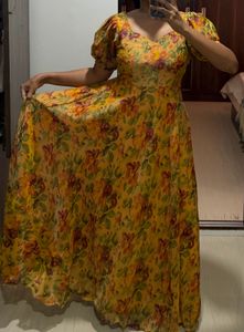 Flowy Floral Maxi Dress