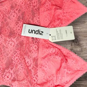 Undiz Lace Bodysuit - Coral