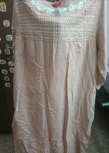 Boho Smocked Neckline Top