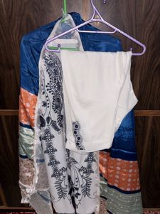 New Beautiful white suit(Rakhi Sale💫)
