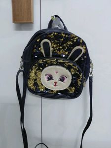 Sparkly Sequin Bunny Backpack