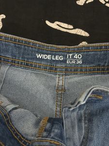 Women's Wide Leg Denim Jeans