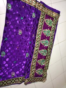 Heavy Sari And Blouse