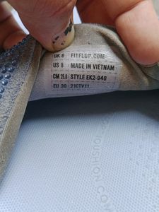 FITFLOP Women's Blue Slides/Flats