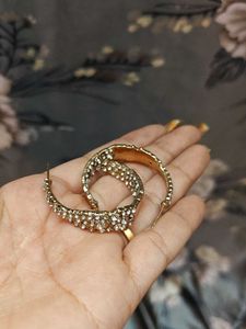 Sparkling Crystal Bottle Earrings