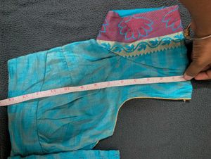 Beautiful Teal Ethnic Blouse