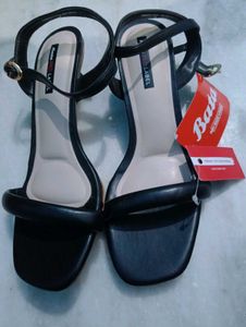 Elegant Black Strappy Heels