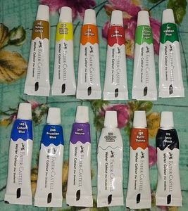 Faber-Castell 12 Watercolours TubePaint Fabercastl