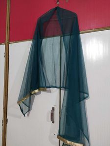 Elegant Teal Off-Shoulder Gown and also come it's