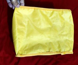 Yellow Organiser Zipper Bag✨