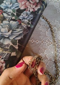 Rohit Bal's designer Floral Print Clutch
