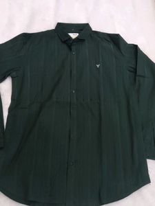 Men's Green Casual Shirt