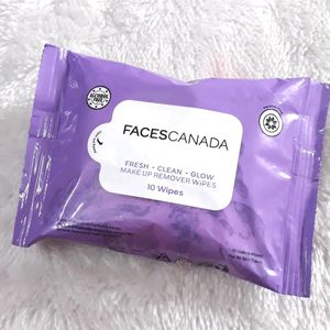 Faces Canada Fresh Clean Glow Makeup Remover Wipes